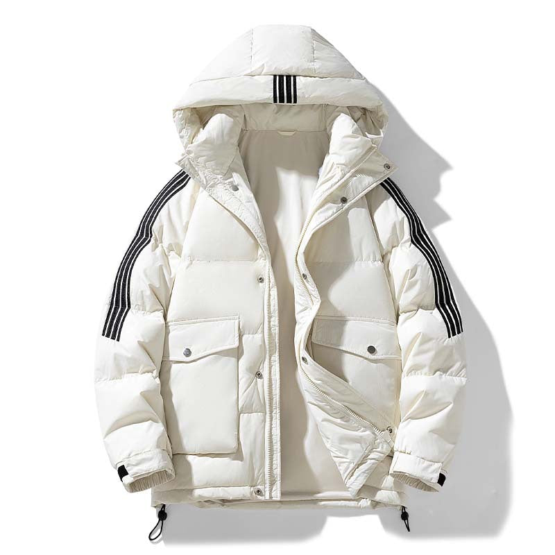 Herren Urbaner Bunter Winterparka Shop Nory