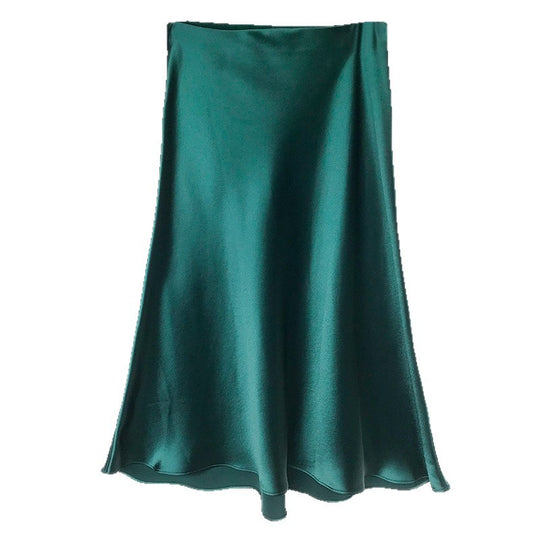 Damen Eleganter, schwingender Midi-Rock Shop Nory
