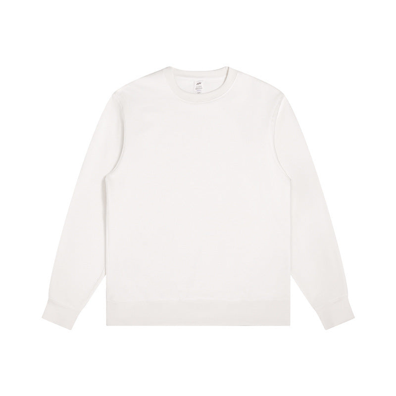 Unisex Minimalistisches Baumwoll-Sweatshirt mit Rundhals, Rippbündchen & Relaxed Fit Shop Nory