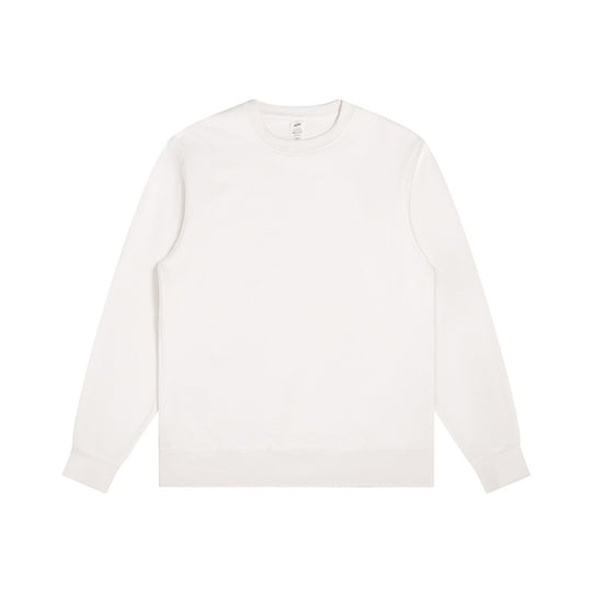 Unisex Minimalistisches Baumwoll-Sweatshirt mit Rundhals, Rippbündchen & Relaxed Fit Shop Nory