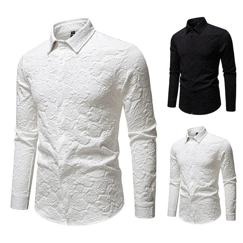 Herren Hemd mit strukturiertem Design