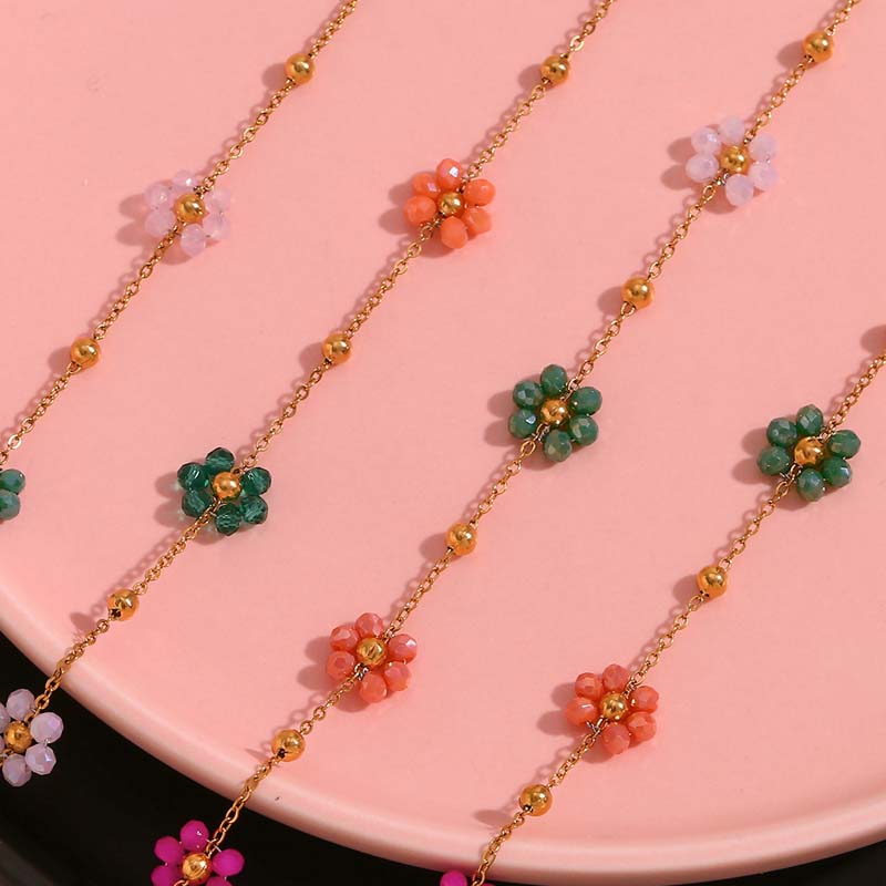 Böhmische Blumen Halskette | Shop Nory