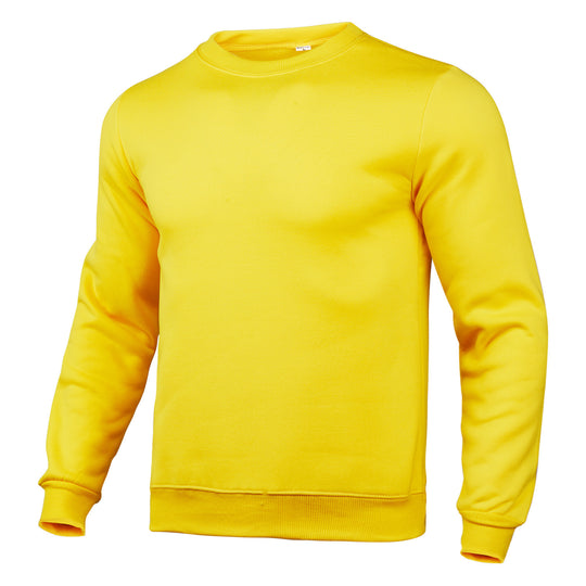 Herren nan klassisches Rundhals-Sweatshirt mit weichem Fleece-Innenfutter, geripptem Saum und verstärkten Nähten Shop Nory