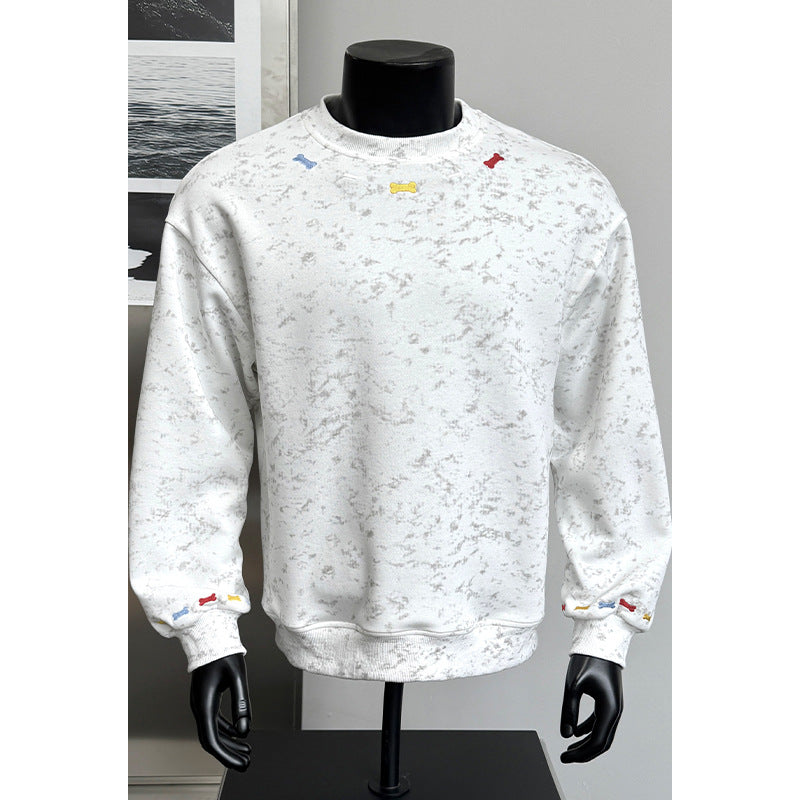 Herren Bequemer Sweatshirt mit bunten Akzenten Shop Nory