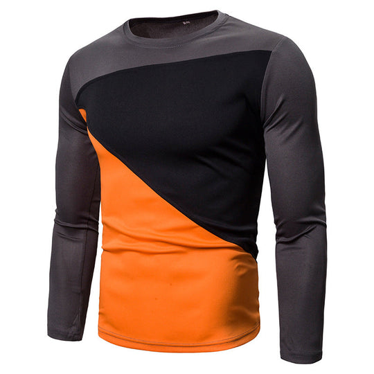 Herren Sportliches Langarm-Shirt mit innovativem Schnitt und atmungsaktivem Design Shopnory