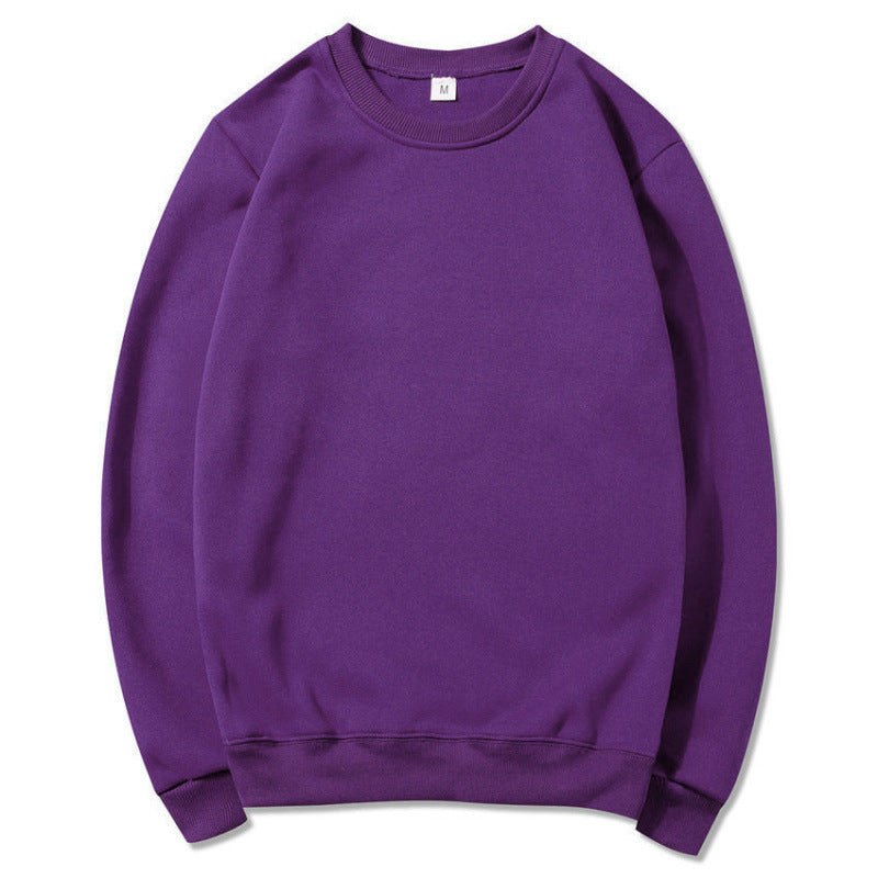 Damen Sweatshirt aus weichem Fleece-Material mit klassischem Rundhalsausschnitt Shopnory