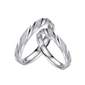 Damen Eheringe mit modernem Karree-Design und glänzenden Oberflächen Shop Nory