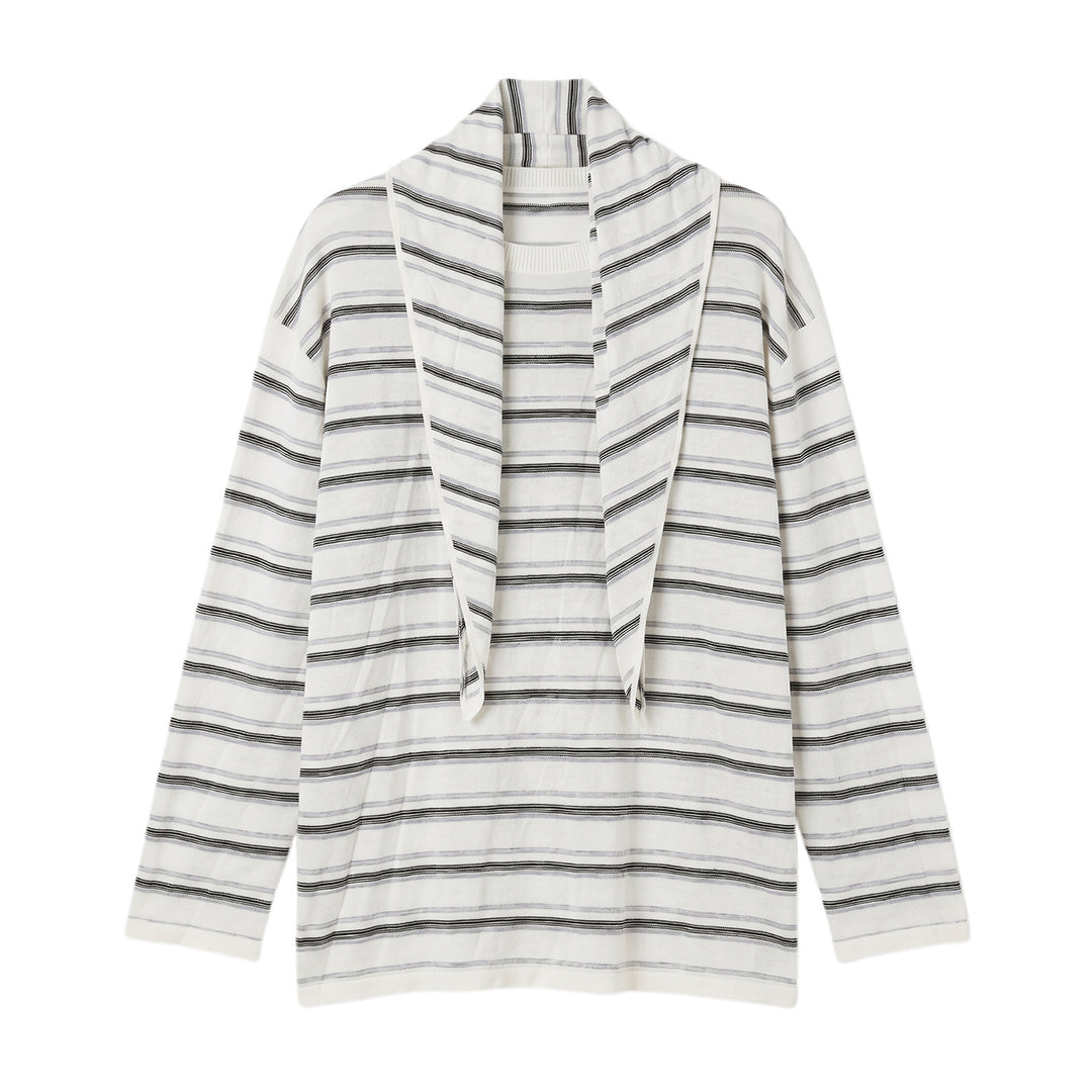 Damen Lässige Streifenjacke Shop Nory