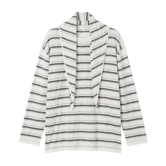 Damen Lässige Streifenjacke Shop Nory