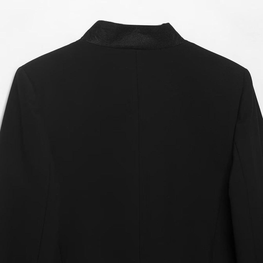 Damen Kurzblazer im Cropped‑Schnitt mit Stehkragen Shop Nory