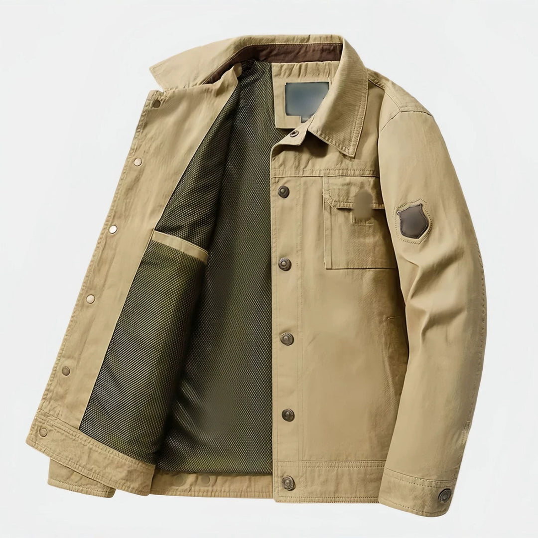 Herren Stilvolle Baumwolljacke