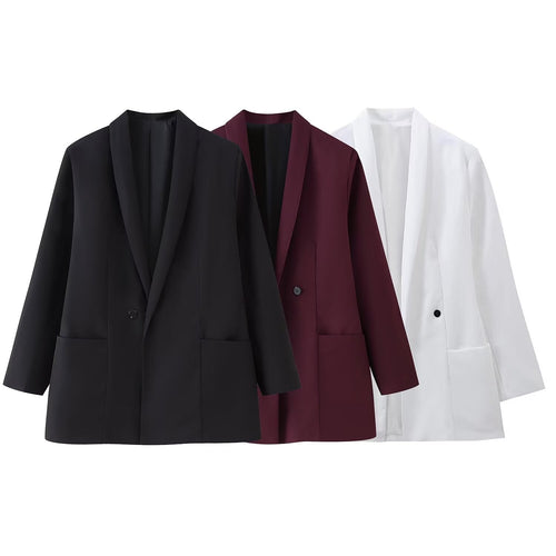 Damen Eleganter Oversized Blazer