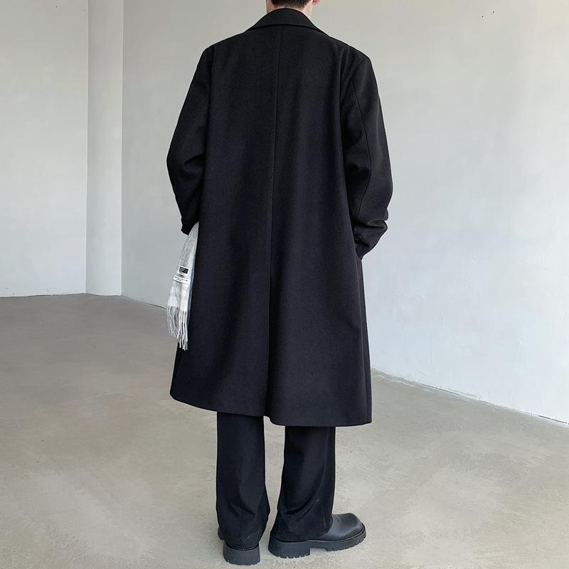 Herren Eleganter Wollmantel Shop Nory