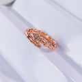 Damen Ring im künstlerischen Design mit funkelnden Akzenten Shop Nory