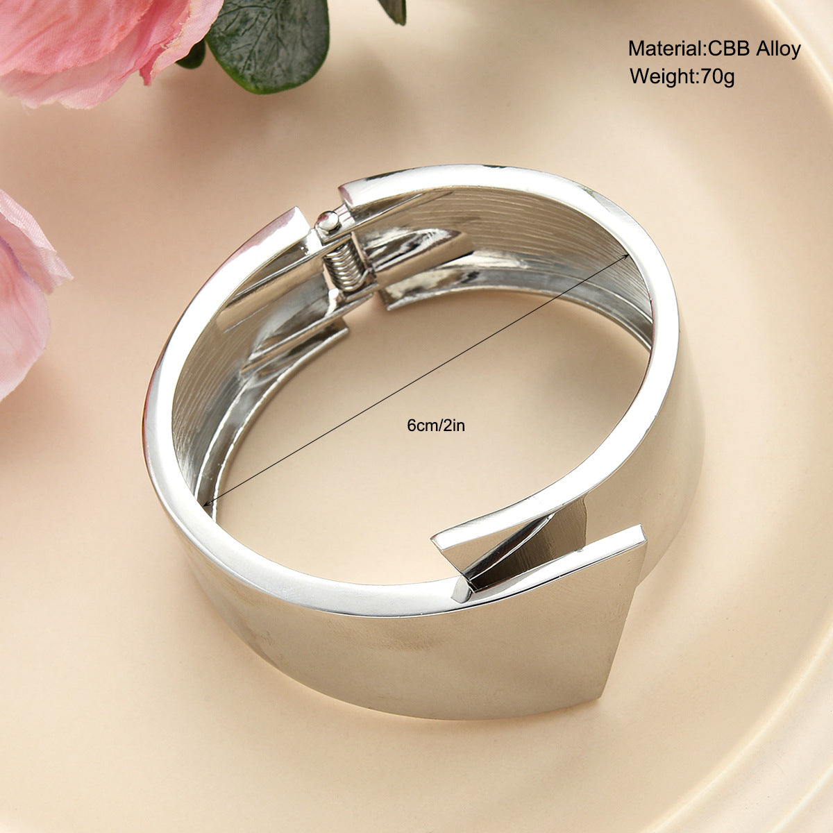 Damen moderner Armreif mit künstlerischem Design Shop Nory