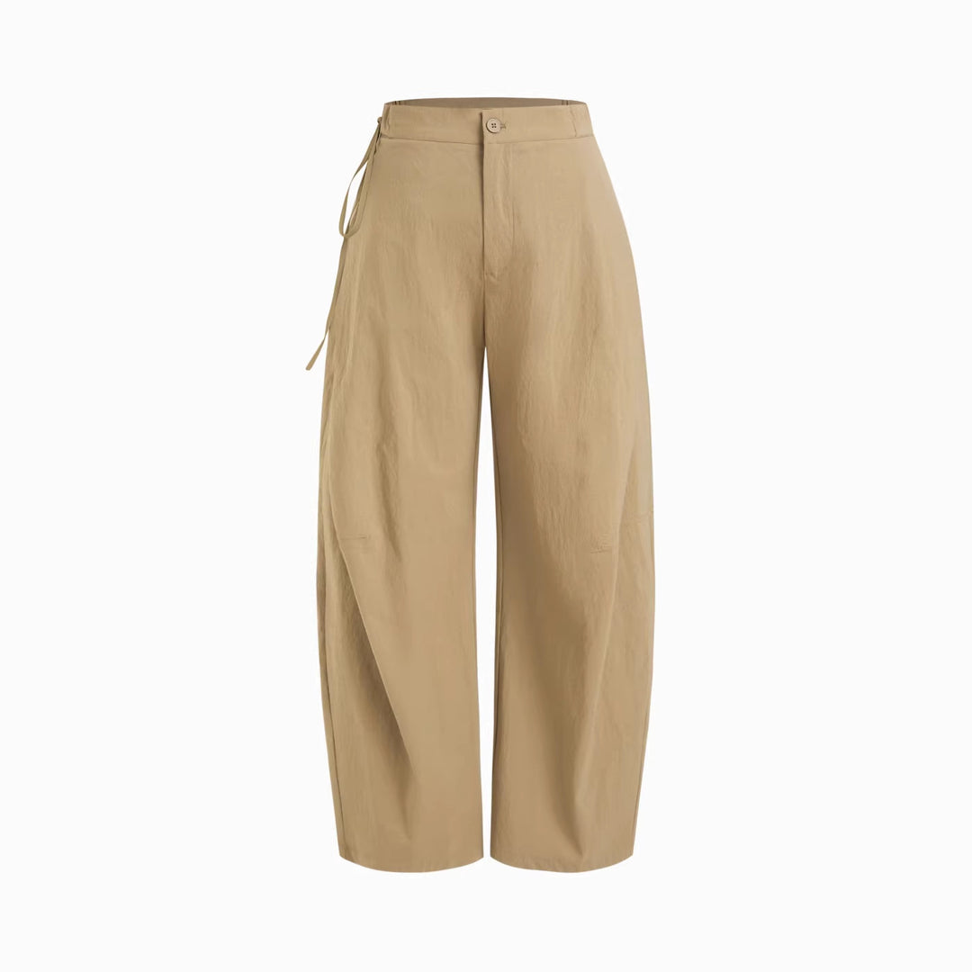 Damen Bequeme Weite Stoffhose Shop Nory