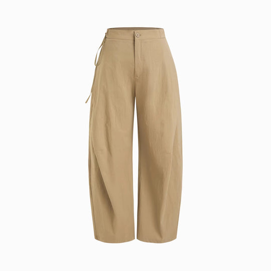 Damen Bequeme Weite Stoffhose Shop Nory