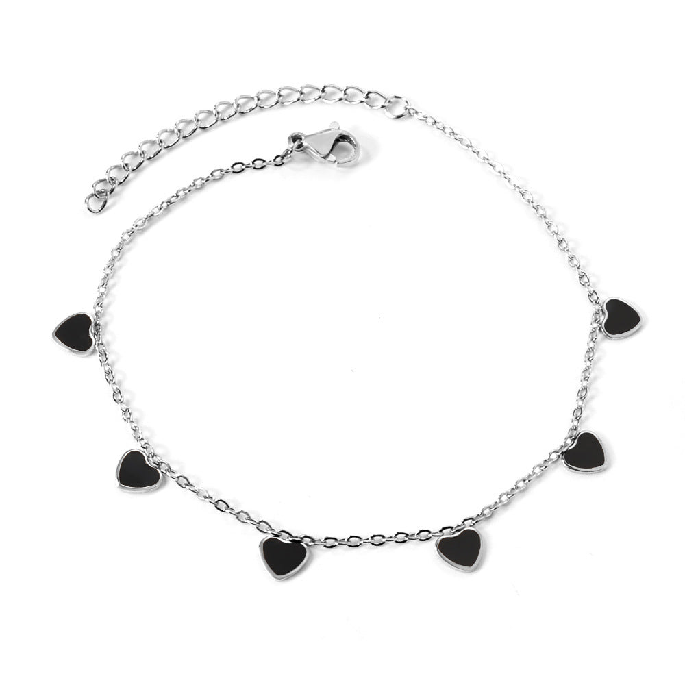 Damen modische Herz-Armband mit goldplattierten Akzenten Shop Nory
