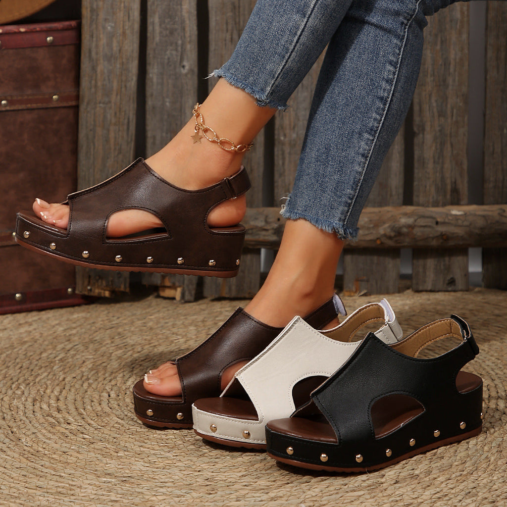 Damen modische Plateausandalen