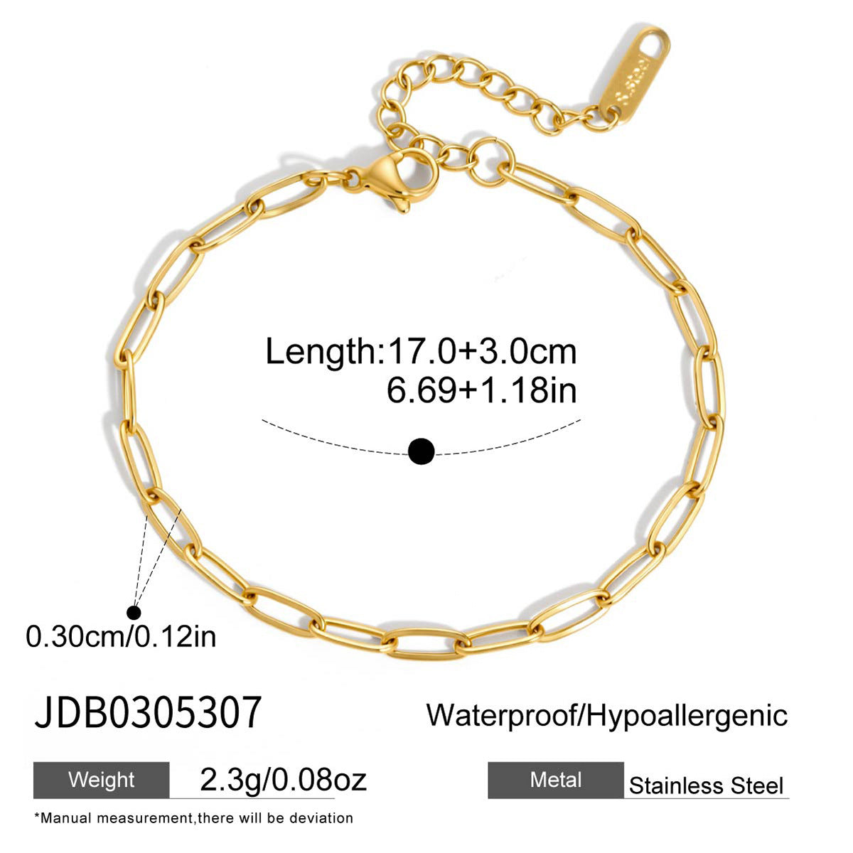 Damen Halskette mit verstellbarem Design aus hypoallergenem Edelstahl Shop Nory