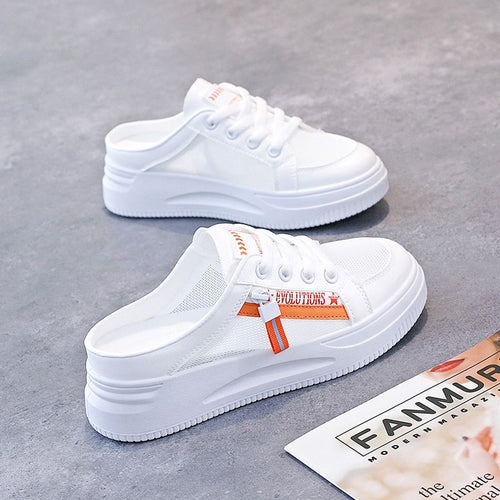 Damen Slip-On Sneakers mit atmungsaktiver Mesh-Konstruktion und komfortabler Sohle