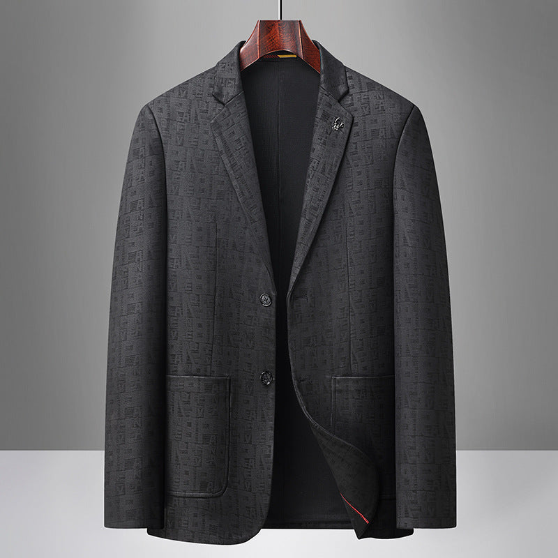 Herren Sakko mit dezenter Jacquardstruktur und ungefütterter Innenverarbeitung Shop Nory