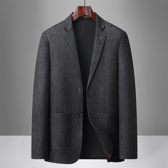 Herren Sakko mit dezenter Jacquardstruktur und ungefütterter Innenverarbeitung Shop Nory