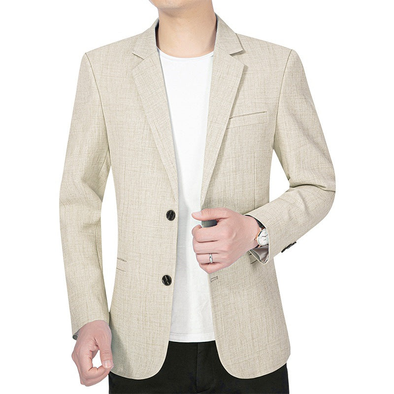 Herren Leichtes Slim-Fit Sakko aus LeinenmischgewShop Norye mit Halbfütterung Shop Nory