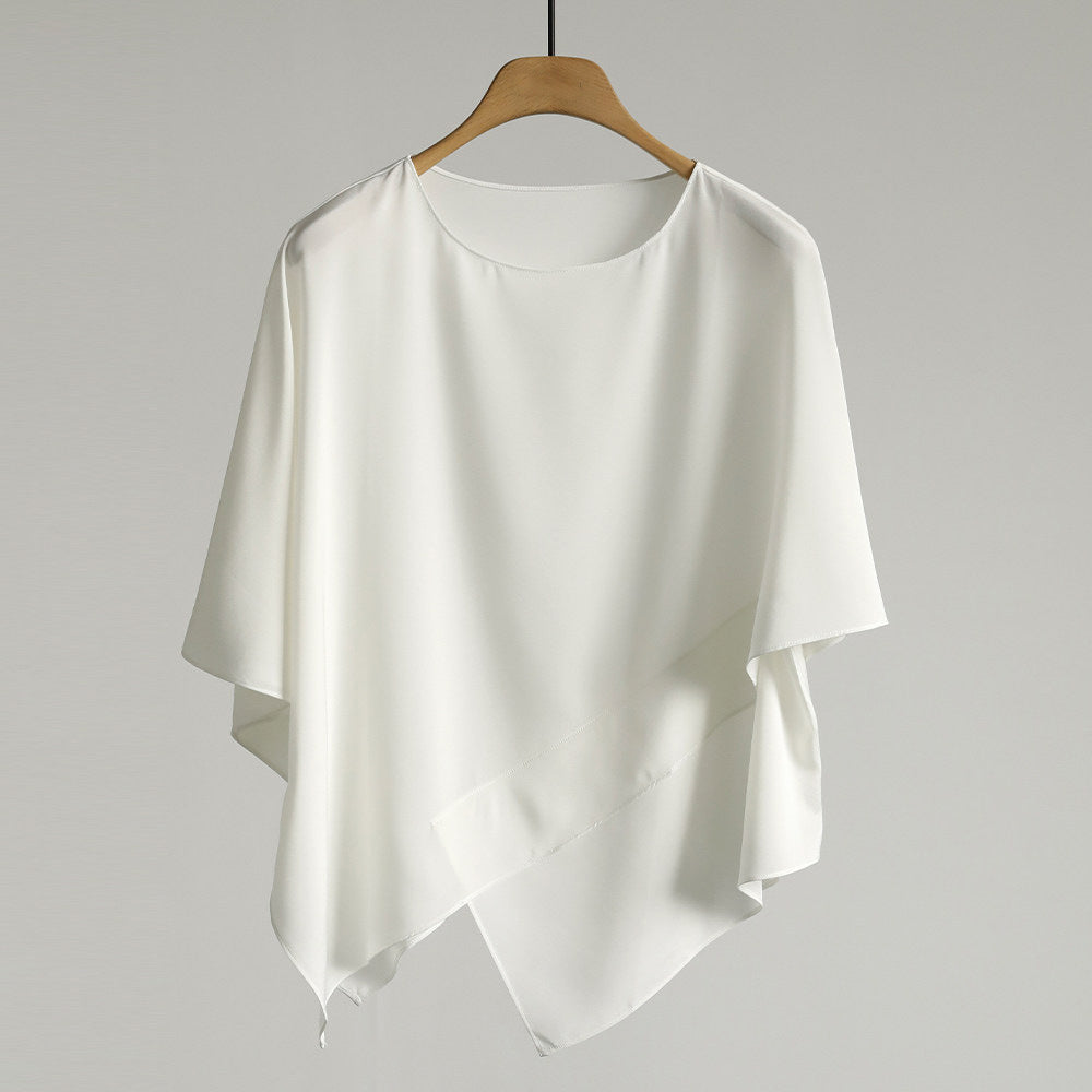 Damen Modische Wickelbluse Shop Nory