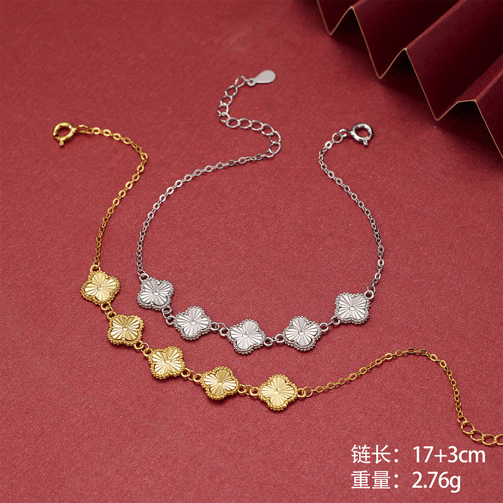 Damen filigranes Armband mit kunstvollen Blumenelementen Shop Nory