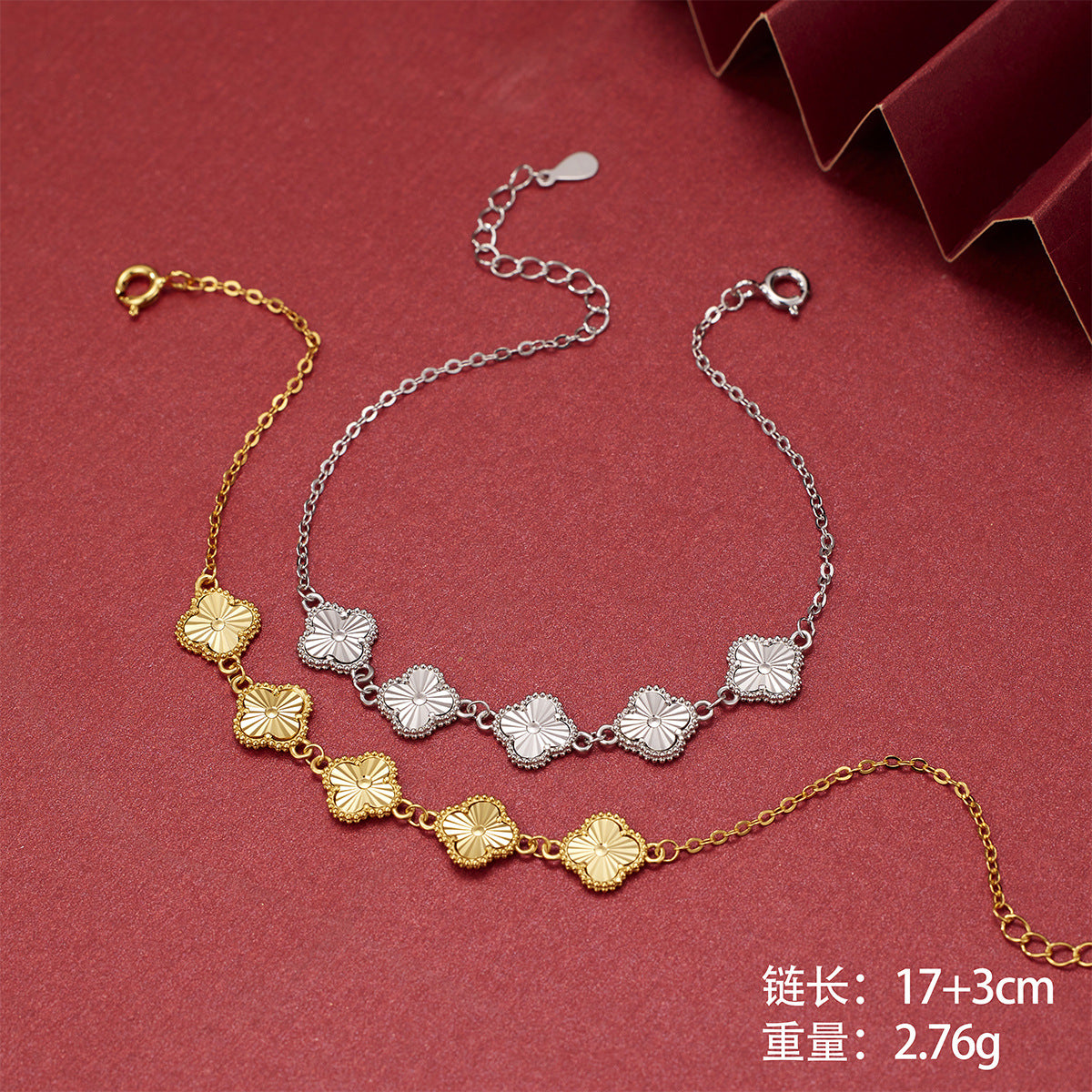 Damen filigranes Armband mit kunstvollen Blumenelementen Shop Nory