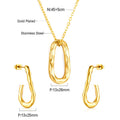 Damen Schmuckset mit goldplattiertem und elegantem Design Shop Nory