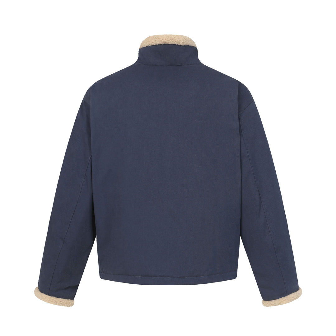 Herren Kurzblouson im Field‑Style mit Teddyfutterkragen und Cargo‑Taschen Shop Nory
