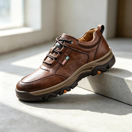 Herren Bequeme und Stylische Leder Sneakers Shop Nory