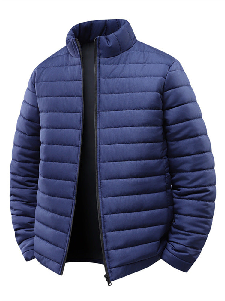 Herren Steppjacke mit leichter Thermoisolierung und hohem Stehkragen Shop Nory