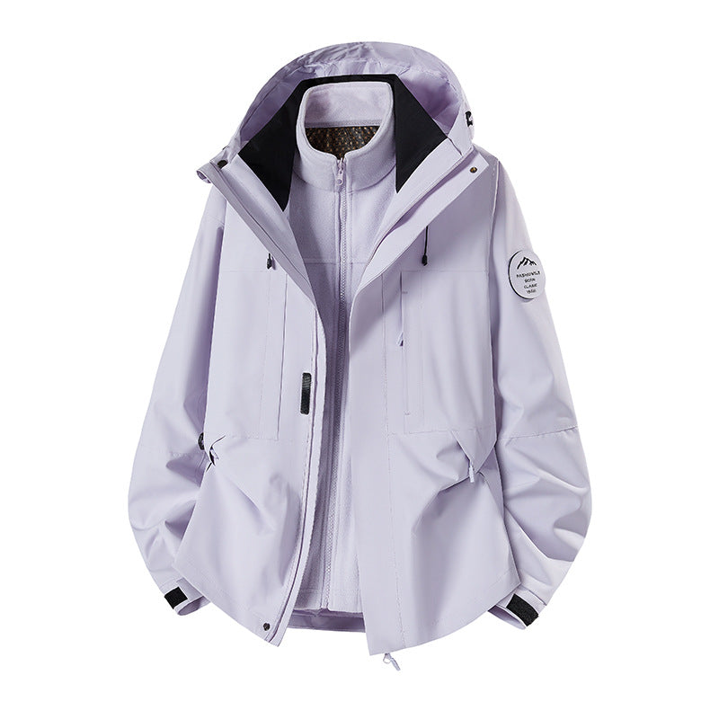 Herren Wetterfeste technische Softshell‑Trekkingjacke mit Kapuze und isolierendem Inneneinsatz Shop Nory