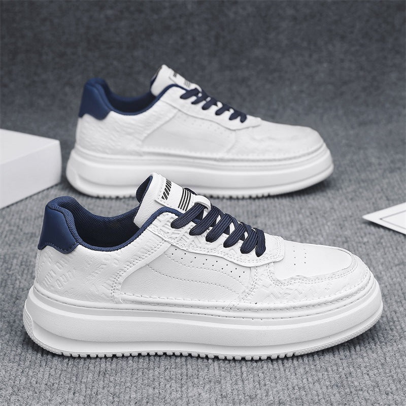 Damen Hochwertige Leder Sneakers mit komfortabler Dämpfung