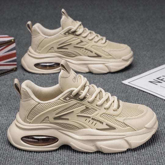 Damen Sneakers mit atmungsaktivem Mesh-Obermaterial und stoßdämpfender Sohle