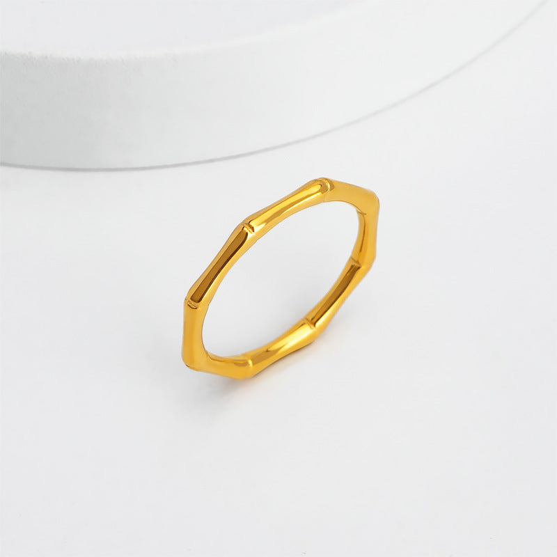 Damen geometrischer Ring im hochwertigen Design Shop Nory