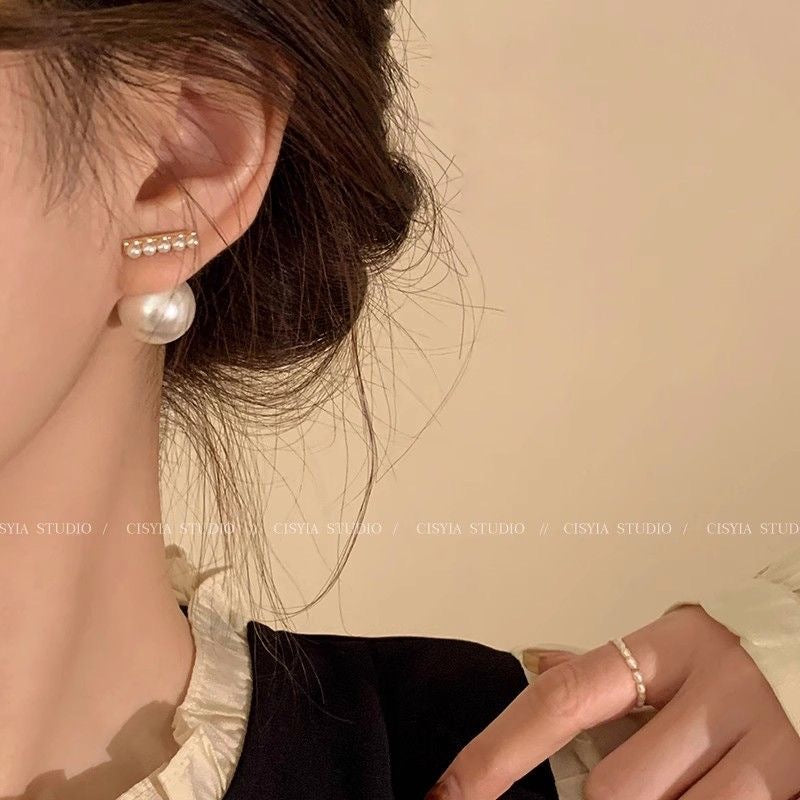 Damen Ohrstecker mit luxuriösen Perlen und eleganten Akzenten Shop Nory