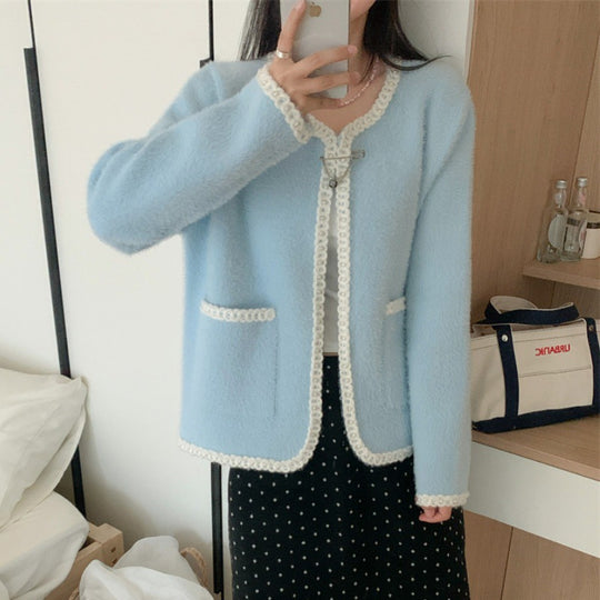 Damen Verspielte Strickjacke Shop Nory