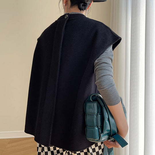 Damen Modische Oversized Weste Shop Nory