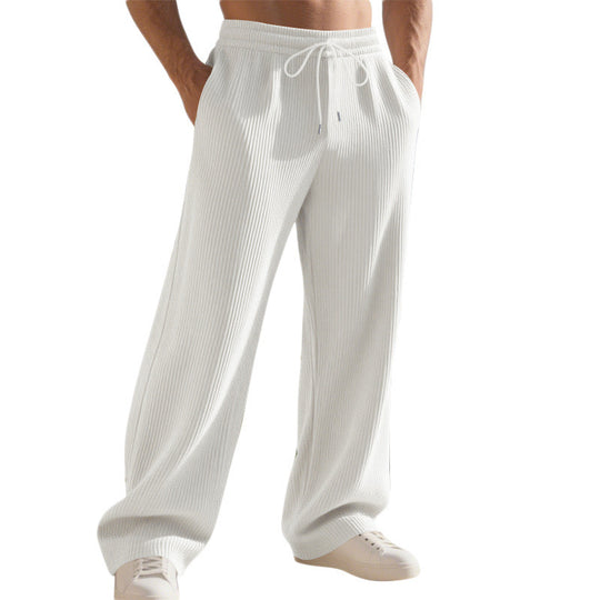 Herren Relaxed-Fit Strick-Jogginghose mit feiner Rippstruktur Shop Nory
