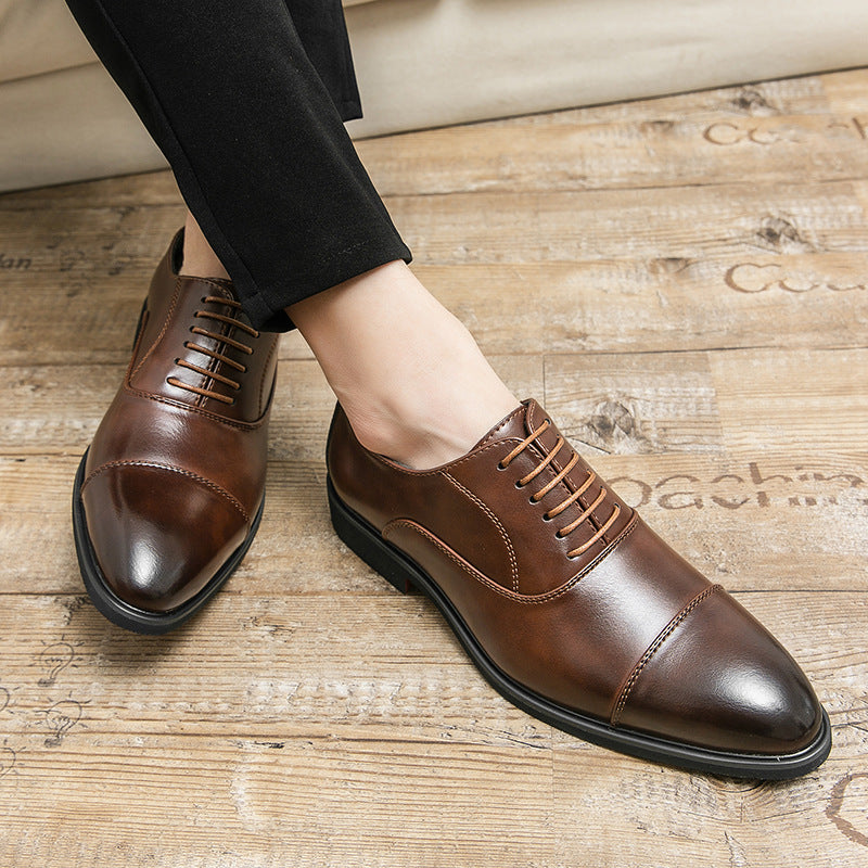 Herren Elegante Schnürschuhe aus hochwertigem Leder mit komfortabler Innensohle