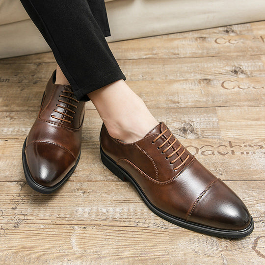 Herren Elegante Schnürschuhe aus hochwertigem Leder mit komfortabler Innensohle