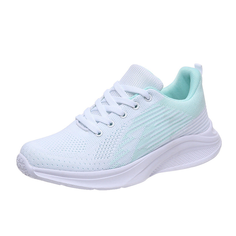 Damen Atmungsaktive Lauf-Sneaker mit rutschfester Sohle und stoßdämpfender Technologie