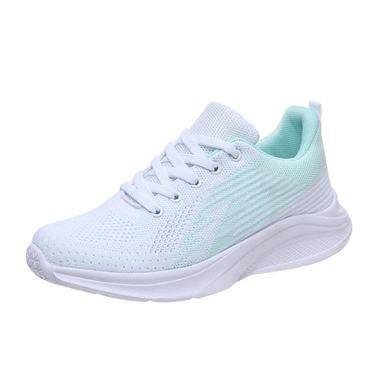 Damen Atmungsaktive Lauf-Sneaker mit rutschfester Sohle und stoßdämpfender Technologie