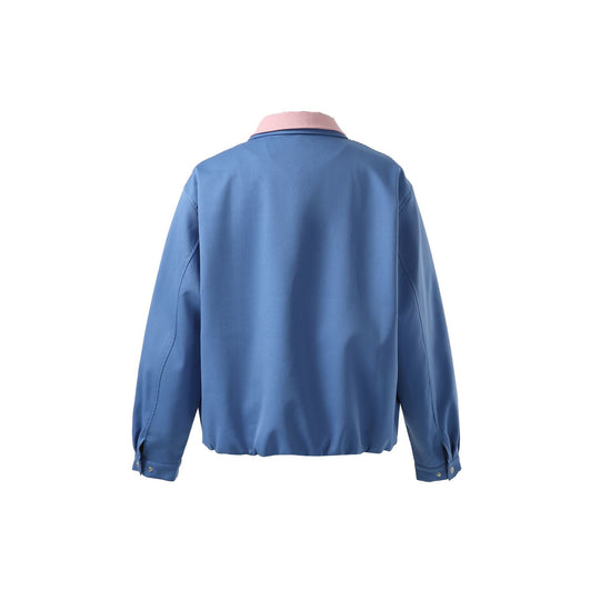 Herren Boxy‑Übergangsblouson mit kontrastkragen und Zwei‑Wege‑Reißverschluss Shop Nory