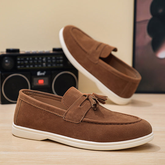 Herren Elegante Mokassins mit Quasten Shop Nory