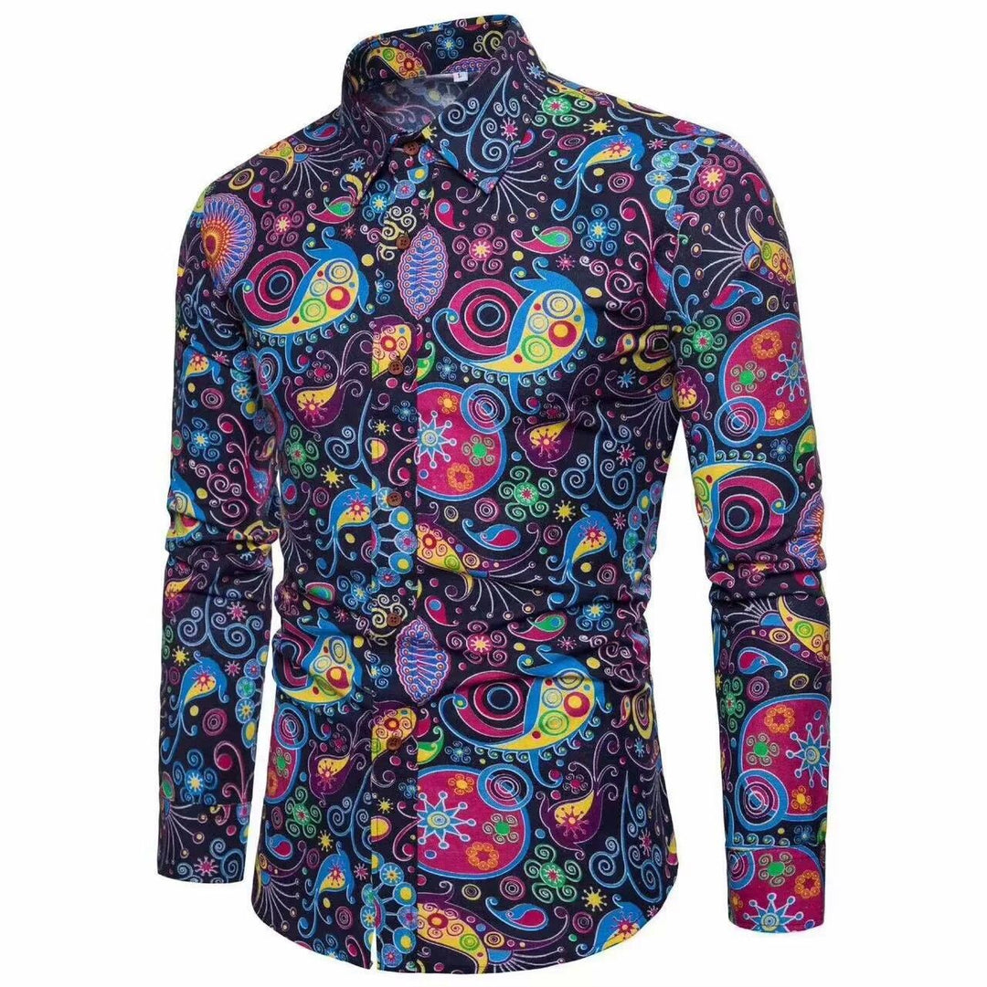 Herren Langarmhemd Shop Nory